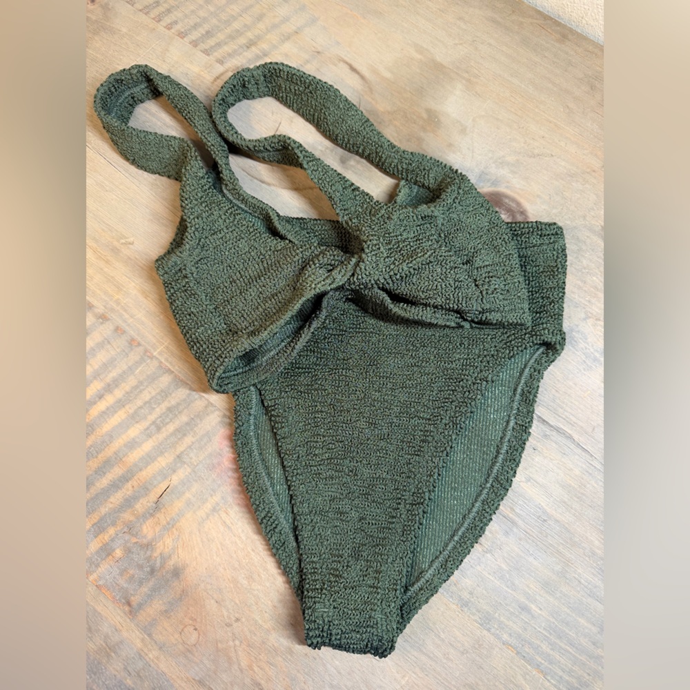 Hunza G Crinkle Two-Piece Swimsuit - One Size